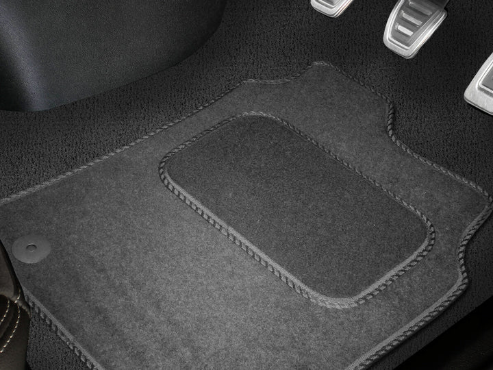RMSone Custom Carpet Floor Mats For Lexus RX400h 2003-2009: Black With Beige Trim (4-Piece Set)